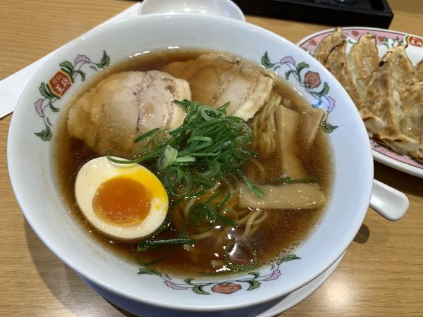 「醤油ラーメン」@餃子の王将 ヤオコー東松山店の写真