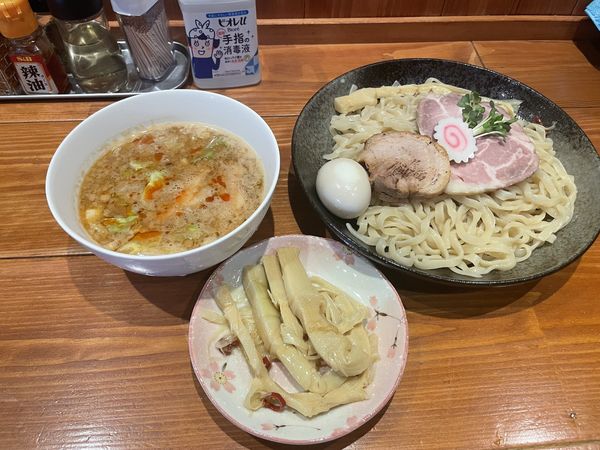 「【限定】背脂味噌つけ麺」@麺屋 真心の写真