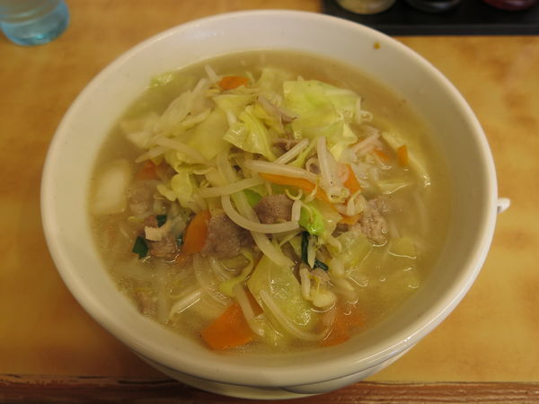 「野菜たっぷりタンメン:520円」@中華食堂 日高屋 千駄ヶ谷店の写真