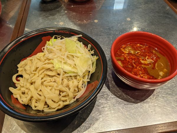「紅つけ麺」@麺創研 紅 府中の写真