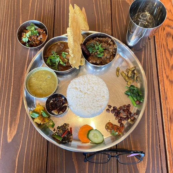 「ネパール「ダルバート」2種がけ etc.」@Spice Corner Benzieの写真