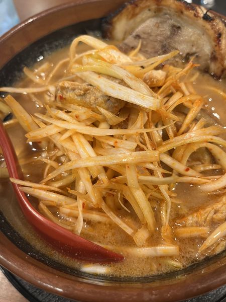 「北海道　肉ネギ味噌ラーメン　炙りチャーシュー１枚プラス」@麺場 田所商店 南浦和店の写真
