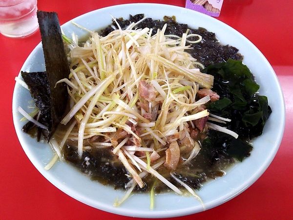 「岩のりネギラーメン」@ラーメンショップ 寒川西店の写真