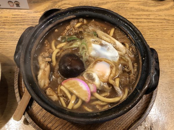 「親子味噌煮込　￥１０５０」@味噌煮込のミッソーニの写真