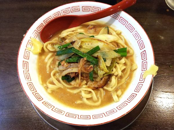 「スタミナそば」@立ち呑み居酒屋 金町製麺の写真