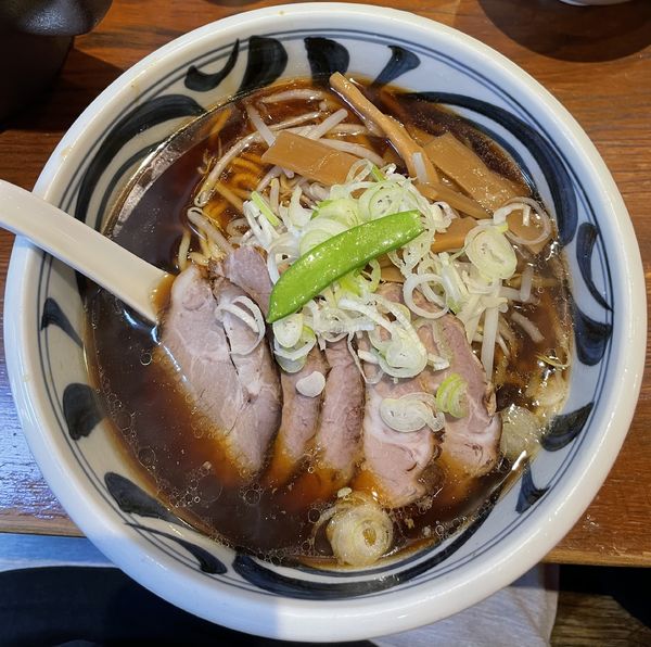 「しょうゆ焼豚」@赤坂一点張の写真