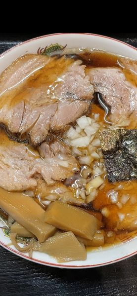 「竹岡式ラーメン」@めん屋 まいどの写真