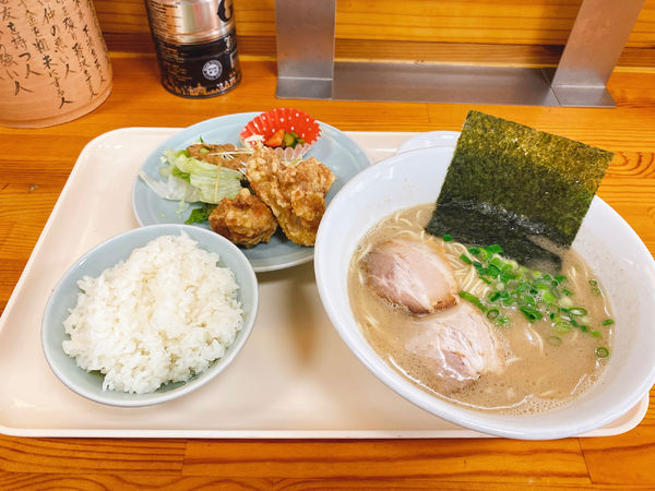 「ラーメンセット」@萬福の写真