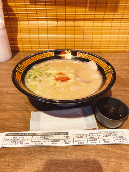 「ラーメン＋オスカランの酸味」@一蘭 福岡空港店の写真