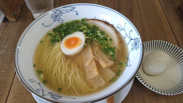 「120%煮干しらぁめん 極みしお¥930+味玉¥150-」@ちっきんの写真