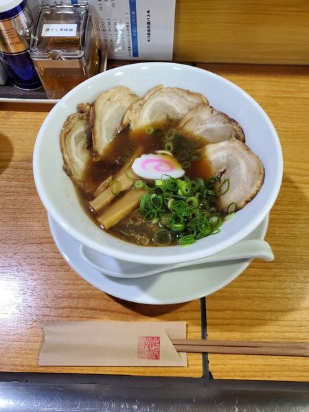 「肉にぼし中華@900」@瀬戸内中華そば 一点張の写真