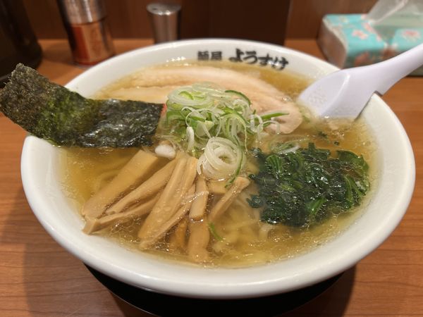 「醤油ラーメン」@麺屋 ようすけ 東京ラーメンストリート店の写真