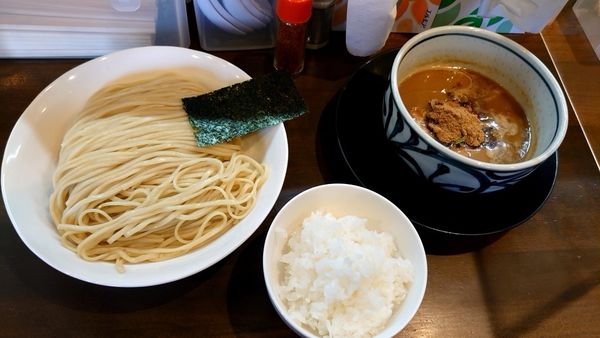 「鳥豚魚介つけめん」@ラーメン ますだやの写真