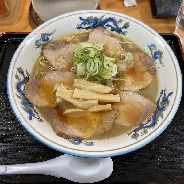「正油チャーシューメン　1000円」@らーめんや天金 四条店の写真