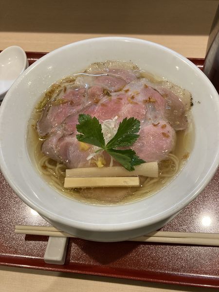 「金色貝そば」@燃えよ麺助の写真