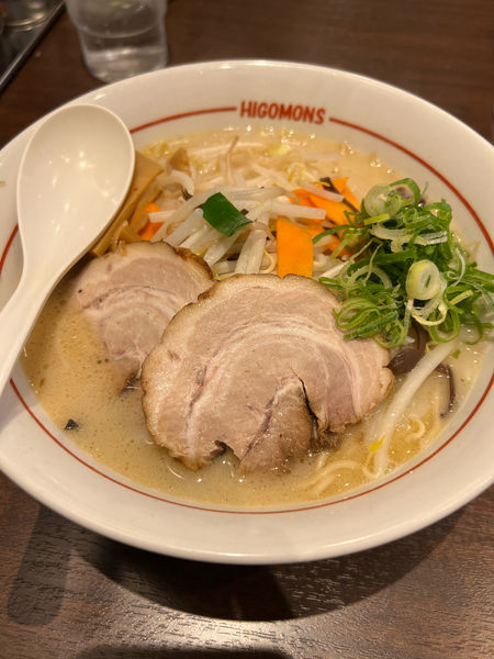 「野菜ラーメン」@熊本ラーメン ひごもんず neo 三鷹の写真