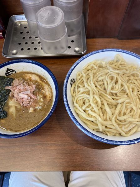 「つけ麺(中盛り)熱盛」@つけめん 玉 本店の写真