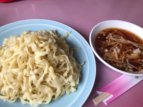 「きのこつけ麺」@元祖つけめん丸長の写真