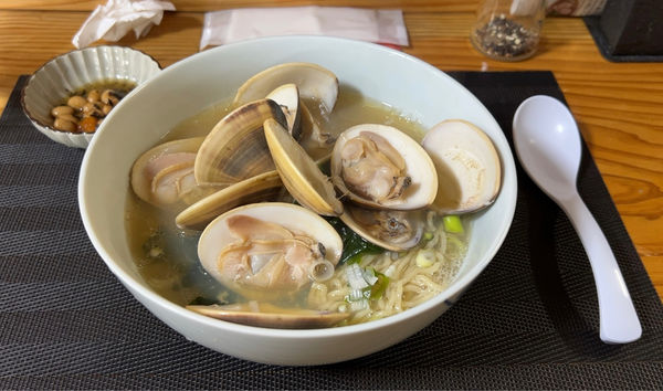 「蛤ラーメン」@無添加の店 揚江の写真
