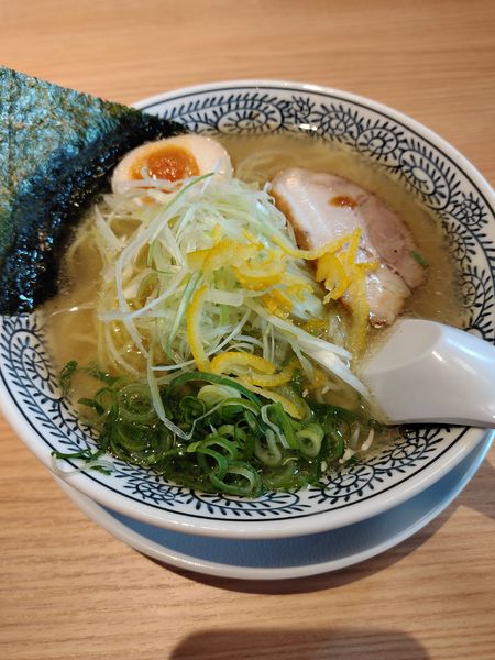 「柚子ねぎ塩ラーメン」@丸源ラーメン 大泉学園店の写真