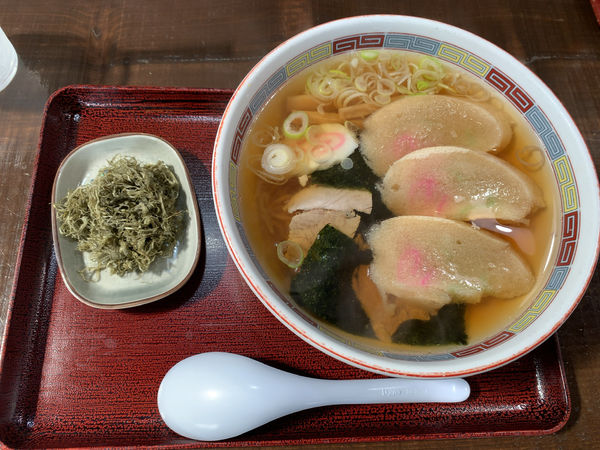 「中華そば730円」@名代三角そばやの写真