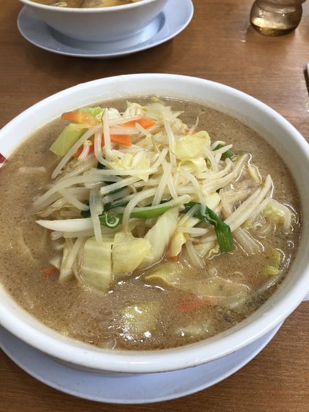 「味噌野菜ラーメン」@ラーメンばんだい 大谷田店の写真