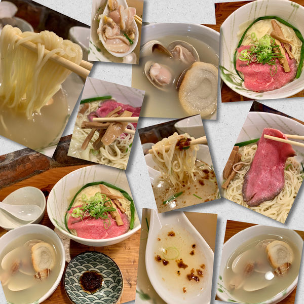 「【限定】ハマグリつけ麺1350円」@ロ麺ズの写真