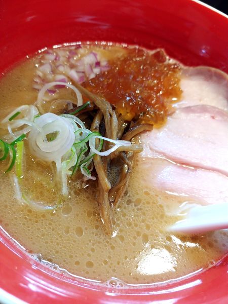 「魚介豚骨醤油」@men-eiji HIRAGISHI BASEの写真