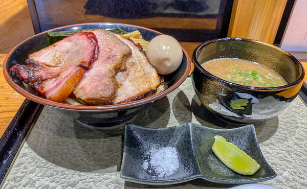 「チャーシューつけ蕎麦 並 ¥1,400 味玉 ¥100」@中華蕎麦 ひら井の写真