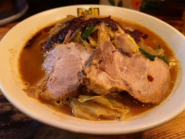 「辛辛濃菜麺」@濃菜麺 井の庄の写真