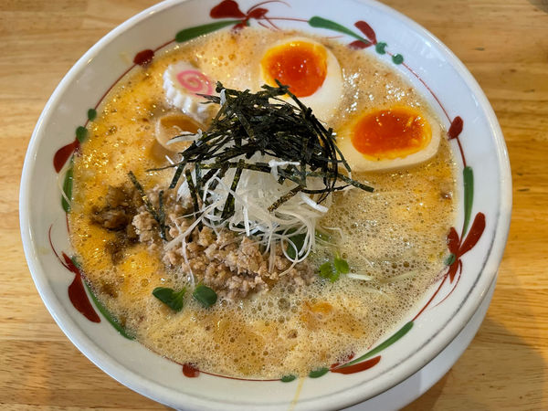 「納豆らーめん(950円)味玉(100円)」@らーめん天神下 大喜の写真