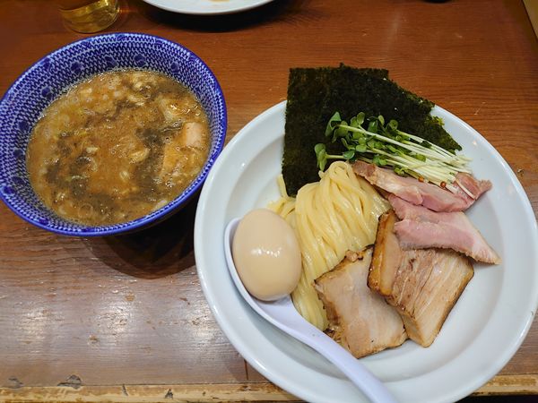 「特製煮干しつけ麺」@麺や百日紅の写真
