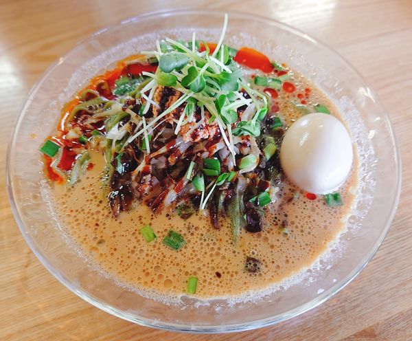 「冷やし担々鶏そば【期間•数量限定】」@麺 㐂色の写真