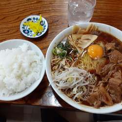 肉玉大　ライス