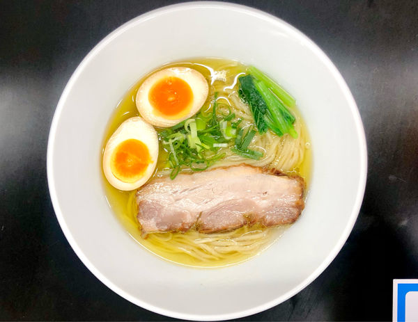 「★芳醇鶏そば(塩)味玉入り🍜¥1,151」@麺や福はら 全国味の逸品会の写真