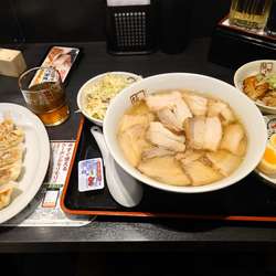 坂内満足定食（炙りチャーシュー丼）
