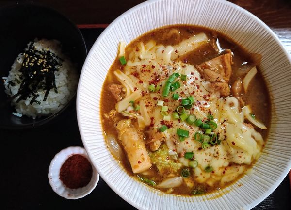 「【限定】チーズタッカルビらーめん ￥890」@和風らーめん 凪の写真