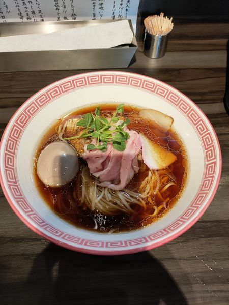 「味玉醤油メン」@ヌードルボウズ n坊の写真