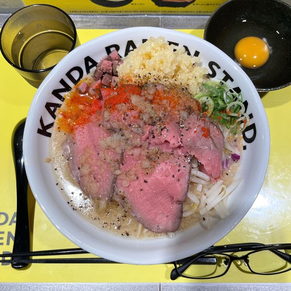 「牛ラーメン（150g）」@KANDA RAMEN STAND.の写真