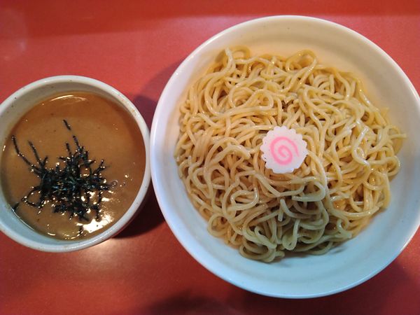 「濃厚つけ麺＋麺増し」@麺屋しのはら 三日月食堂の写真