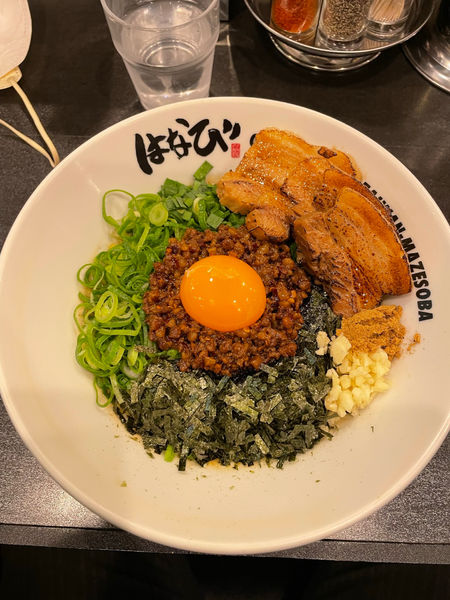 「台湾まぜそば」@元祖台湾まぜそば はなび 天神大名店の写真