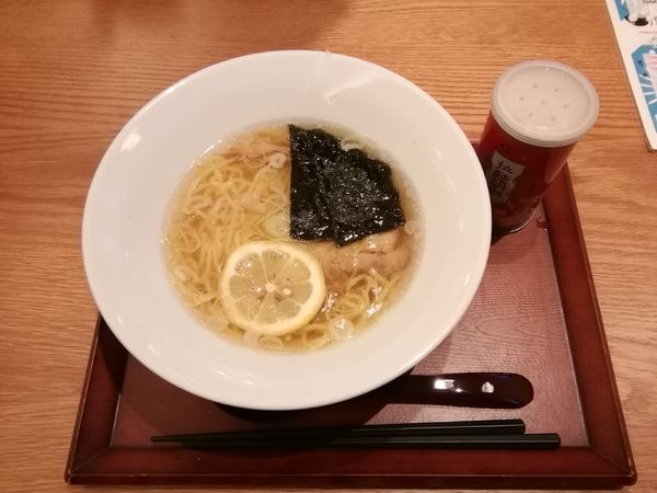 「ゆず塩ラーメン(税込み825円)」@江戸の台所の写真