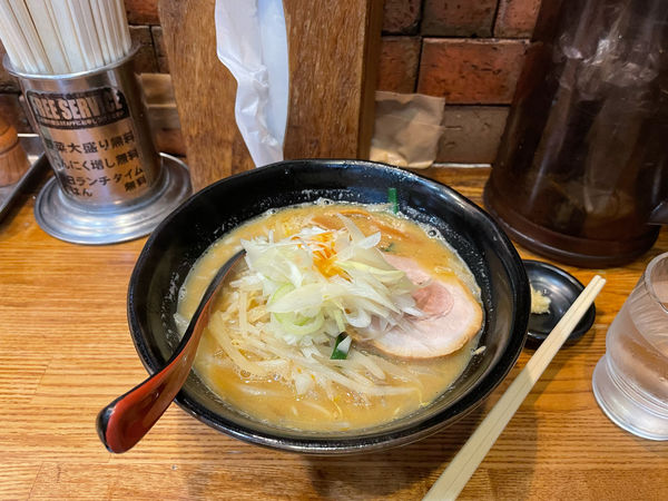 「味噌ラーメン」@麺処 花田 上野店の写真