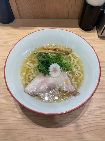「柚子塩そば(850円)」@横濱中華そば 上星商店の写真