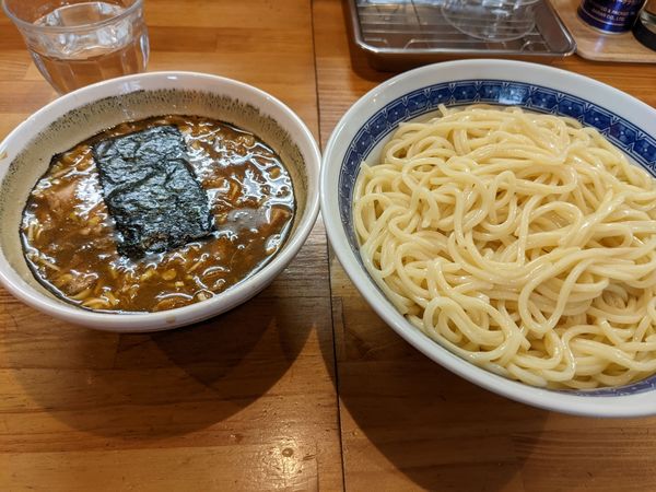 「つけ麺　中盛　900円」@自家製中華そば としおかの写真
