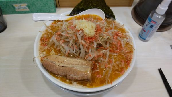 「海老ガッツ(野菜マシ)」@EBIKURA 渋谷店の写真