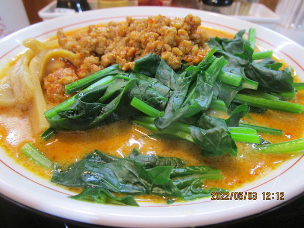 「担々麵 550円」@中華ダイニング 盛 西新井店の写真