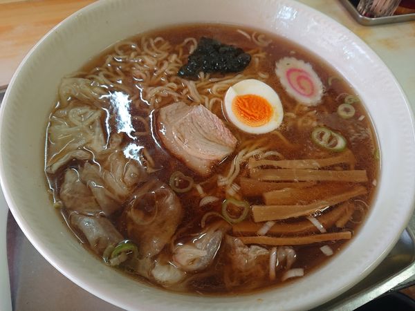 「ワンタンメン（８５０円）」@大勝軒 狭山ヶ丘店の写真