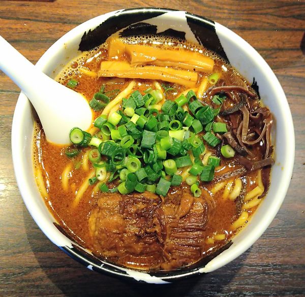 「赤ら〜麺」@麺屋武蔵 武骨の写真