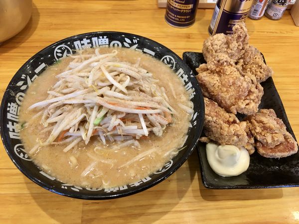 「味噌ラーメン(ﾁｬｰなし_690¥)」@味噌のジョー 坂東店の写真